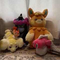 ピカピカボックス2025 ぬいぐるみ ５点セット
