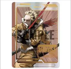 ヒロアカ原画展 グッズ付き特典　コレクションカード　ホークス