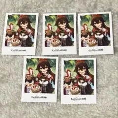 原神 チェキ風 イラストカード アンバーセット