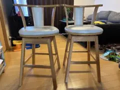 カウンターチェア　2脚セット