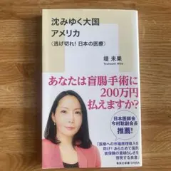 沈みゆく大国 アメリカ〈逃げ切れ! 日本の医療〉