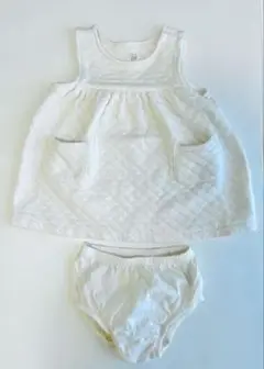 babyGAP キルティングジャンパースカートセット