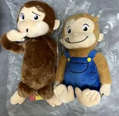 おさるのジョージ ぬいぐるみ 2体