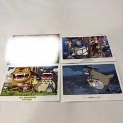 ハウルの動く城　となりのトトロ　ポストカード　3 枚セット　スタジオジブリ