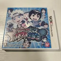 3DS NARUTO―ナルト―SD パワフル疾風伝　端子清掃済み　3DSソフト