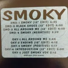SMOKY 12インチレコード
