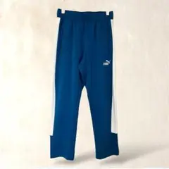 【PUMA／プーマ】レディースジャージ【M】ブルー系　柔らか素材　古着　訳あり