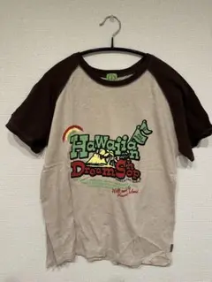Hawaiian Dream Shop Tシャツ ベージュ/ブラウン