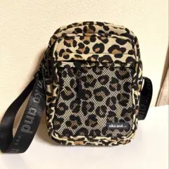 niko and... ヒョウ柄ショルダーバッグ
