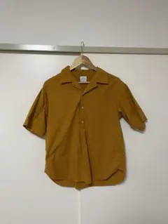 【元値5000円】『美品』coen 半袖シャツ Mサイズ マスタード