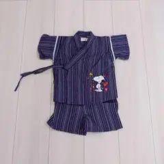 PEANUTS❤️スヌーピー 甚平 セットアップ 90サイズ