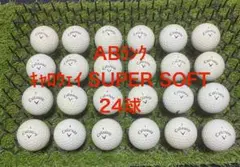★AB★キャロウェイ SUPER SOFT 24球 ロストボール