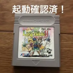 ゲームボーイソフト 女神転生 ラストバイブル2 起動確認済
