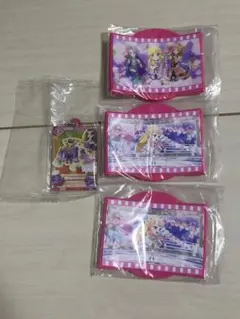 アイカツ！ガチャガチャ4つセット✨新品未開封（袋のみ）