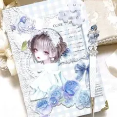 おすそ分けファイル　デコピンセット ストレートliztet 【CLF092】