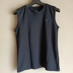 【2枚セット】Puma ノースリーブ アンダーシャツ キッズ140 黒