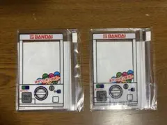 バンダイ　ガシャポン　ミニポーチ　非売品　新品未使用　２点セット