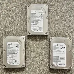 Seagate HDD 3枚セット　80GB2枚 250GB1枚