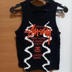 Stüssy ブラック タンクトップ