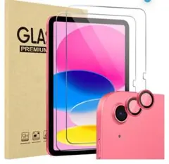 iPad 10世代 2022 10.9インチ 用　強化ガラスフィルム 2枚セット