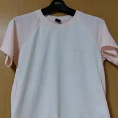 mont-bell M ラグランスリーブ Tシャツ ピンク系　　最終値下げ