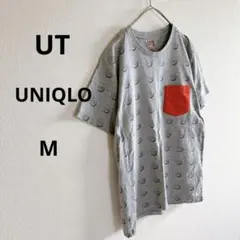 【ユニクロ】UT LEGO ロゴプリント Tシャツ グレー M コラボTシャツ