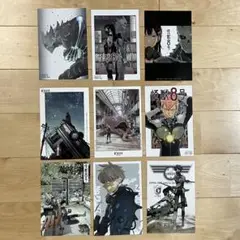 怪獣8号 特典 ポストカード 9枚セット