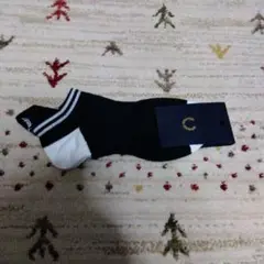 FRED PERRY ソックス 黒/白新品未使用