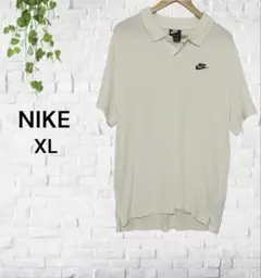 Nike ホワイト ポロシャツ