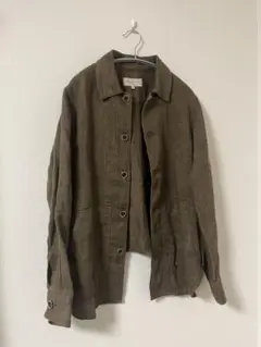 Vlas Blomme ブラウン　長袖シャツ　変形シャツ　ヴラスブラム　Y2K