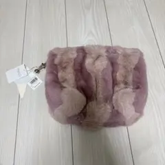 【新品未使用タグ付き】gelatopiqueファー素材 ピンク