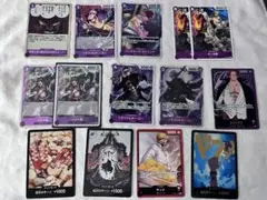 ワンピースカードゲーム　ゾロ　ロー　ロシナンテ　サンジ　SR R C 14枚