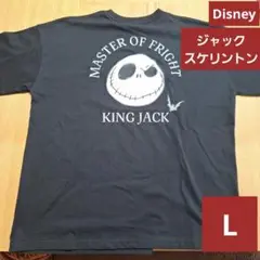 ナイトメアー・ビフォア・クリスマス　ジャック・スケリントン　Tシャツ　L