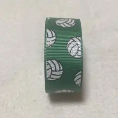 バレーボールリボン グリーン