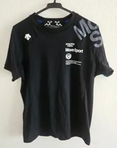 DESCENTE デサント MOVE SPORTS Tシャツ 黒 M