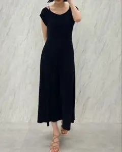 LagunaMoon ストラップニットワンピース