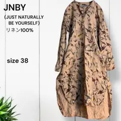 JNBY★リネン100% ジェイエヌビーワイ シャツ ワンピース