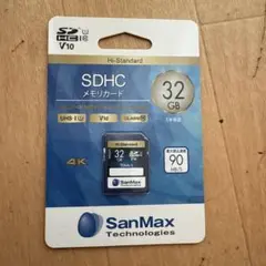 SanMax SDHCメモリーカード 32GB V10
