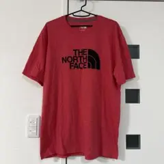 ほぼ未使用　THE NORTH FACE Tシャツ レッド　ノースフェイス半袖
