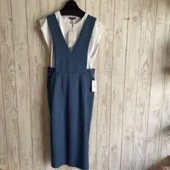 新品　グランターブル　定価¥1万8900円　スコットクラブ　ロングワンピース