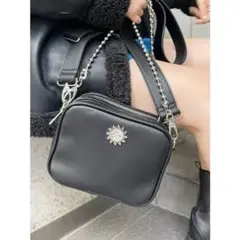 EVRIS ボールチェーンミニショルダーバック