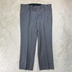 【美品大きいサイズ】ジュンコシマダ　ストライプ　アジャスター付　スラックス