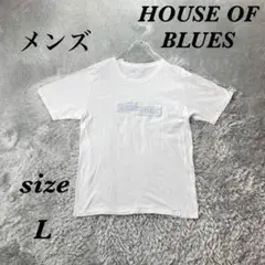 HOUSE OF BLUES (L) 半袖Tシャツ メンズ 綿100％