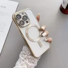 iPhone16Pro MAX用マグネット式透明ケース