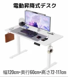 ⭐️本日限定価格⭐️電動昇降式デスクゲーミングデスク メモリー機能USBコンセント付