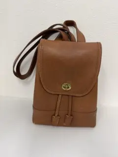 COACH オールドコーチ リュック ターンロック ブラウン