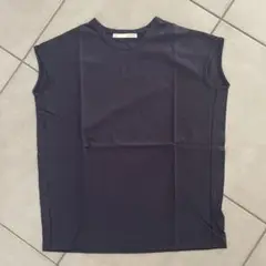 tannossa タンノッサ　ダークネイビー ノースリーブ フレンチスリーブ