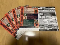 【残少々】Fuji Rockフジロック2025 フライヤー5枚セット