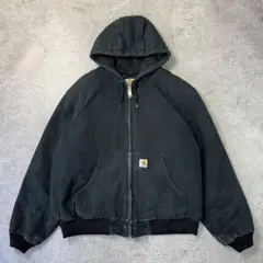 雰囲気◎カーハート【L】USA製 アクティブジャケット ダック フェード 00s
