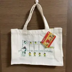 【新品・未使用】カルディ KALDI スヌーピートートバッグ